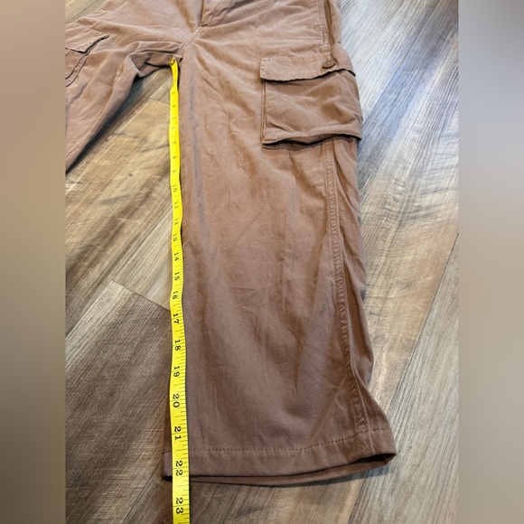 Frame Denim Relaxed Fit Utility Pants in Washed Latte, size 26 - Picture 8 of 16